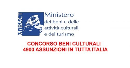concorso beni culturali