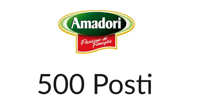 Lavora con Amadori: disponibili 500 posti di lavoro