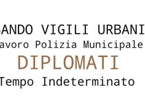 Bando di Concorso per Vigili Urbani, serve il Diploma, Stipendio €1.500
