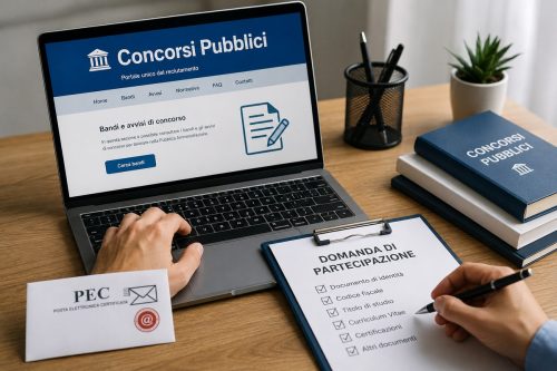 Domanda per un concorso pubblico
