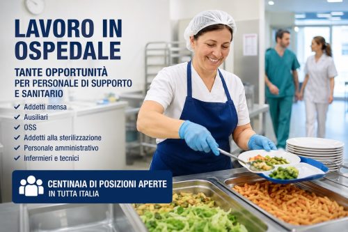 Addetta mensa ospedale