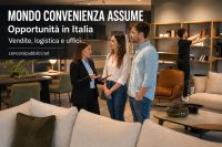 Mondo Convenienza assume in tutta Italia: 86 offerte di lavoro tra vendite, logistica, uffici e categorie protette