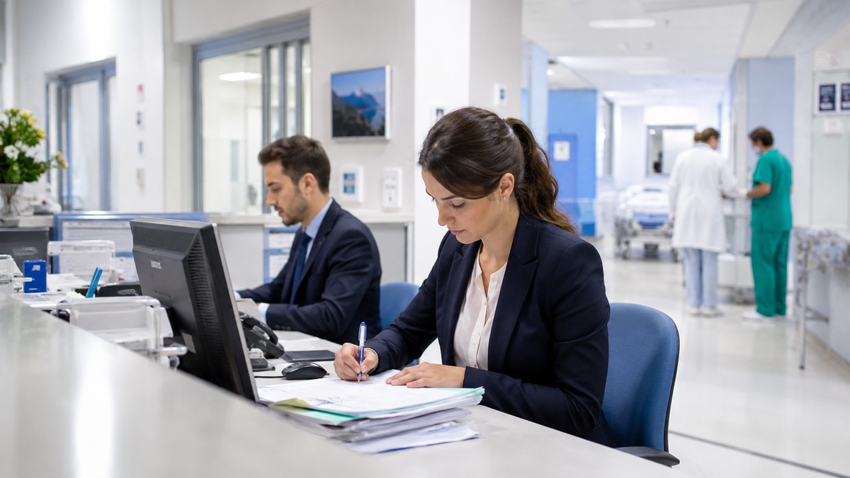 Impiegati amministrativi in Ospedale 