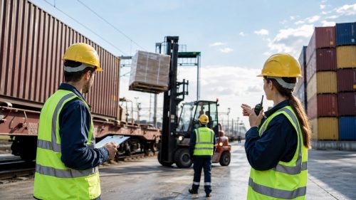 Addetti logistica in ferrovie dello stato