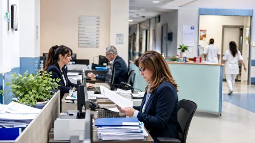 Coadiutore amministrativo in ufficio