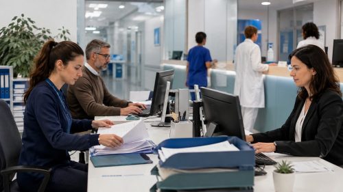 Coadiutore amministrativo in ufficio al lavoro