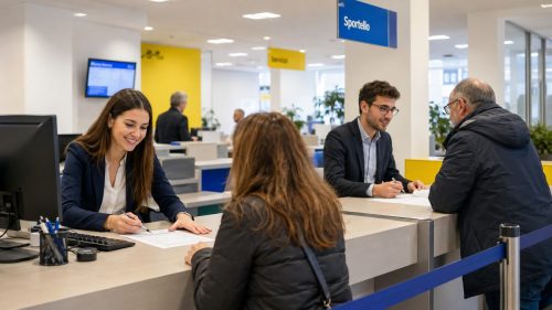 Poste italiane operatori di sportello