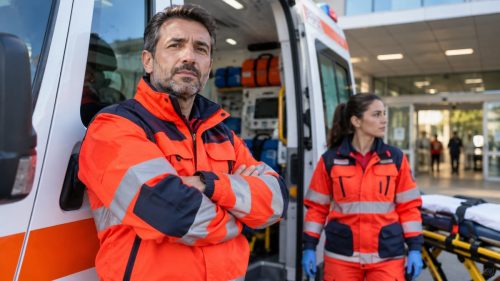 Autisti ambulanza croce verde