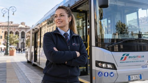 Autista bus Italia fs