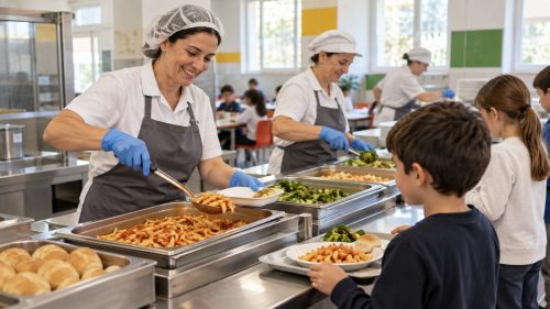 Addetti alla mensa scolastica