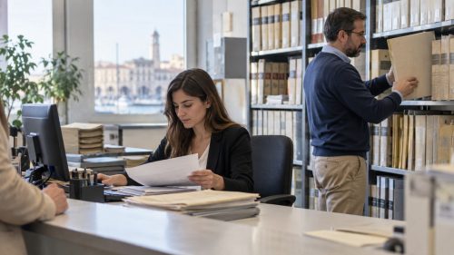Operatore archivio notarile