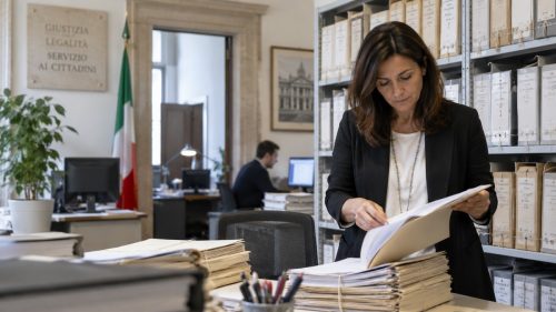 Operatrice ministero della giustizia