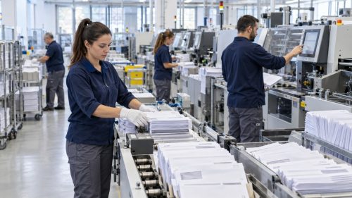 Impiegati in Poste italiane addetti alla produzione