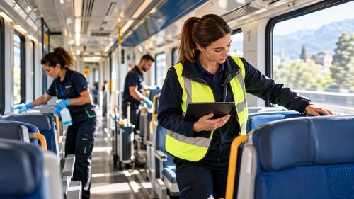 Controllo qualità e pulizia Trenord