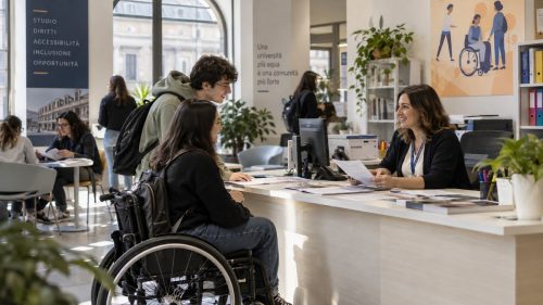Impiegata amministrativa dsa in università