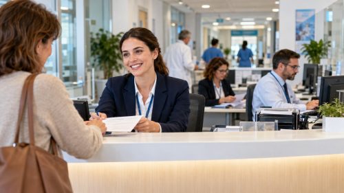 Addetti accoglienza e back office in ospedale
