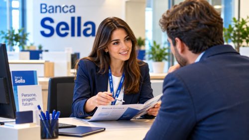 Operatore sportello banca