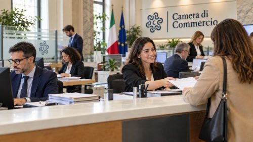 Impiegati alla camera di commercio