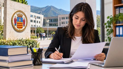 Impiegata in università