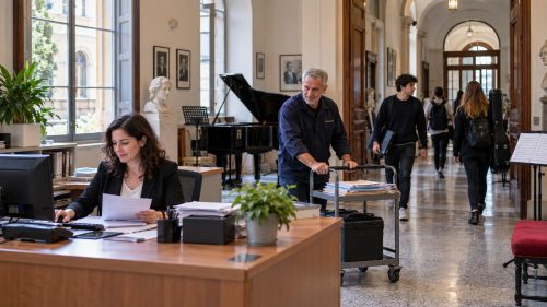 Conservatorio assistente e operatore