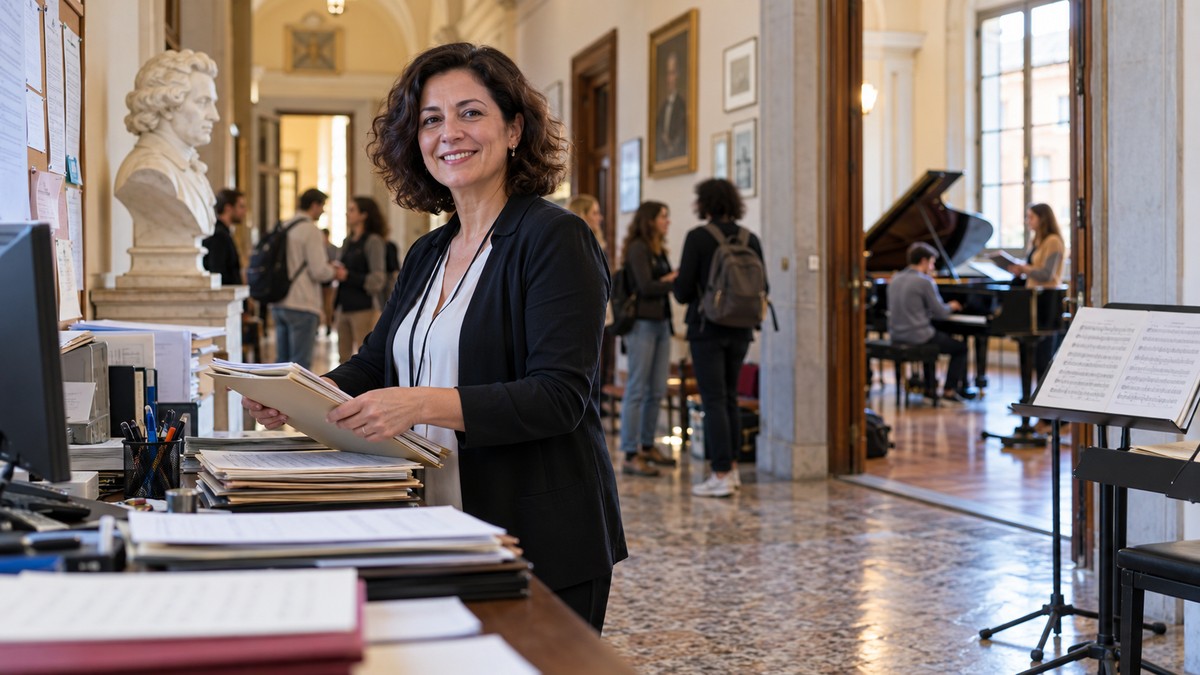 Operatrice in conservatorio