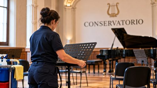 Operatrice in conservatorio