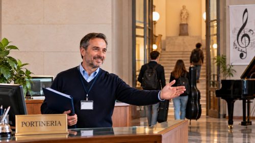 Operatore in conservatorio portineria