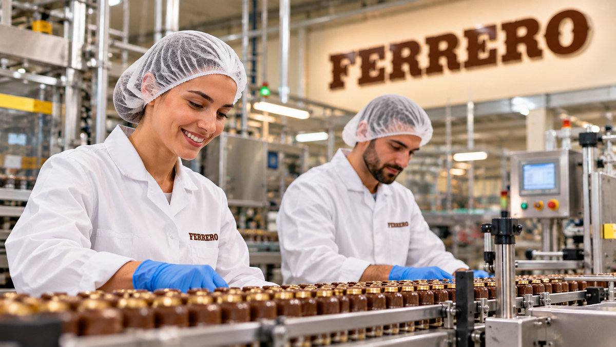Operai in Ferrero