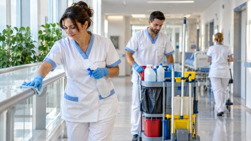 Addetti alle Pulizie in ospedale