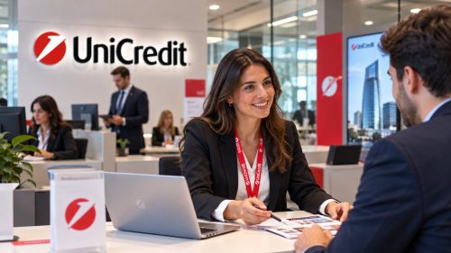 Impiegata in Unicredit
