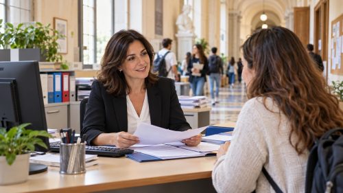Coadiutore amministrativo al lavoro in università